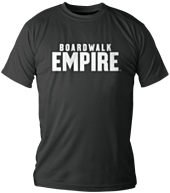 Boardwalk Empire - Logo Black Male T-Shirt 1
